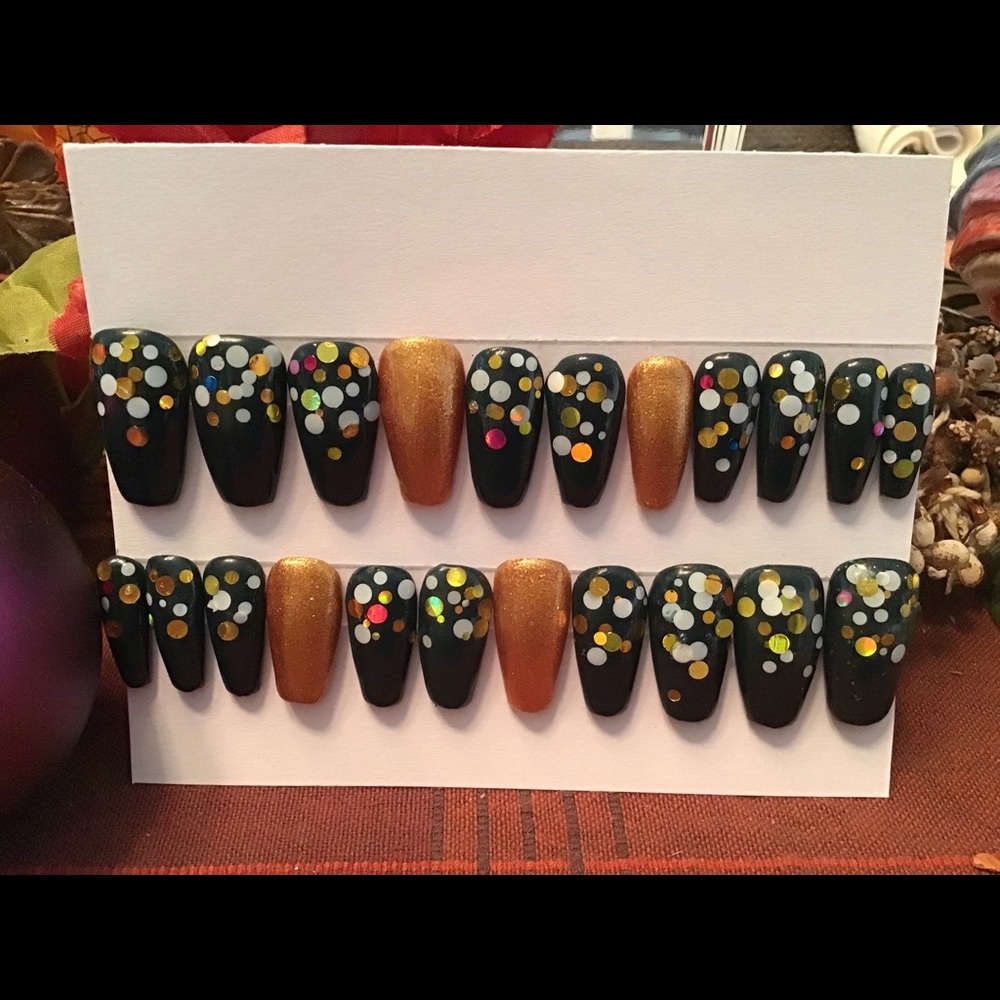 Deep Green Party coffin gel box